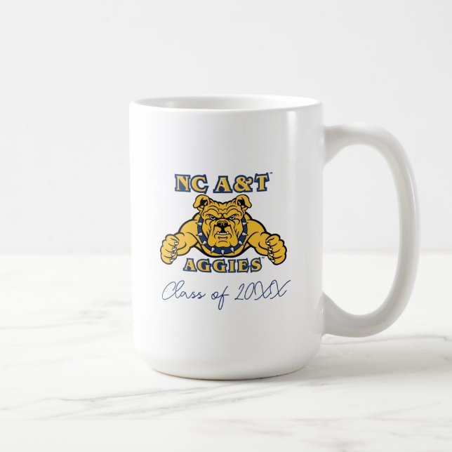 NC A&T Aggies | Aggie Bulldog Kaffeetasse (Rechts)