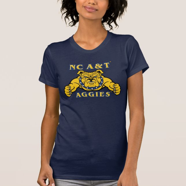 NC A&T Aggies | Aggie Bulldog T-Shirt (Vorderseite)