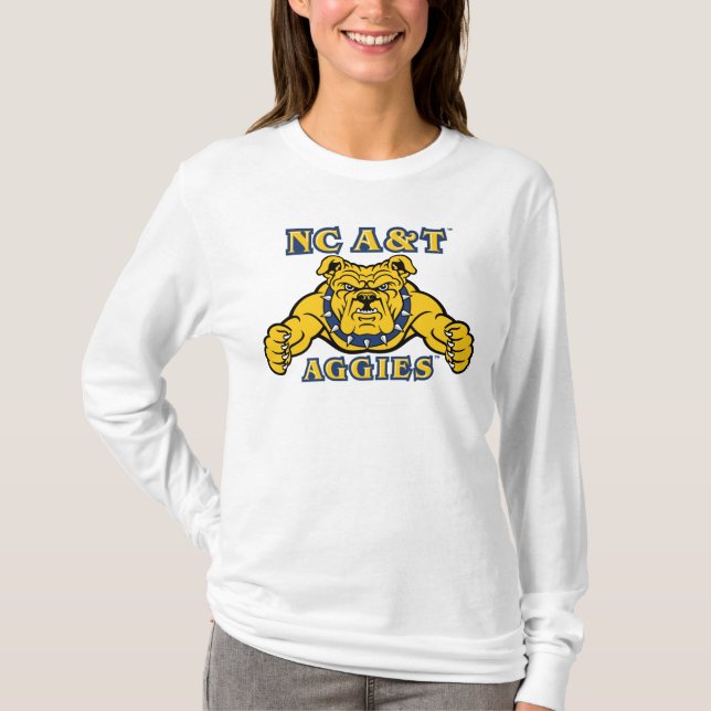 NC A&T Aggies | Aggie Bulldog T-Shirt (Vorderseite)