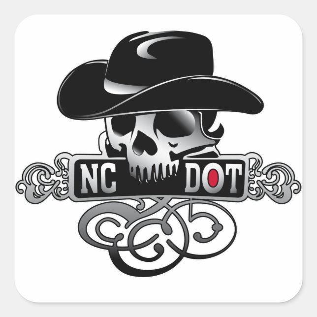 NC. Aufkleber (Vorderseite)