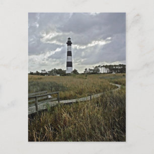 NC Lighthouse Postkarte