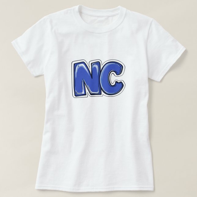 NC North Carolina T-Shirt (Design vorne)