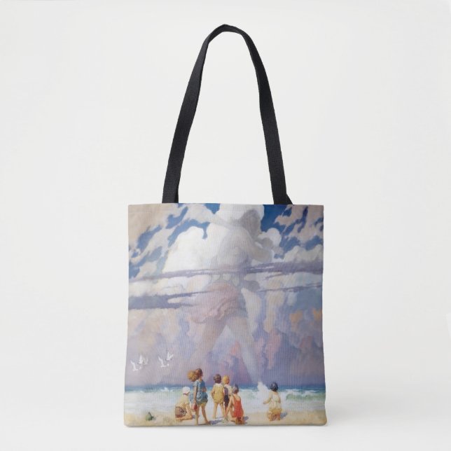 NC Wyeth The Giant Artwork Beach Coastal (Vorderseite)
