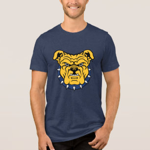 NCA&T Staat University Bulldog-Face 2 Tri-Blend Shirt