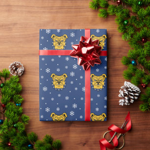 NCA&T Staat University Bulldog Face Geschenkpapier