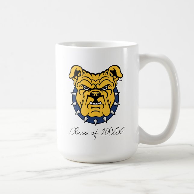 NCA&T Staat University | Bulldog Face Kaffeetasse (Rechts)