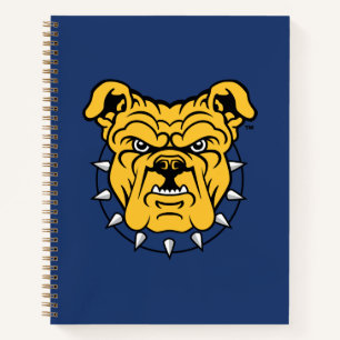 NCA&T Staat University   Bulldog Face Notizbuch