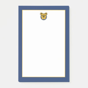 NCA&T Staat University Bulldog Face Post-it Klebezettel