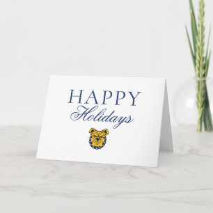 NCA&T State University Bulldogge Gesicht Karte