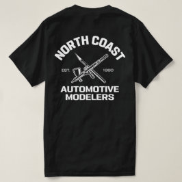 NCAM - Schwarzes Kreuz - Shirt - Vorderseite und R
