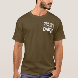 NCD Taschen-Logo - Weiß auf Dunkelheit T-Shirt