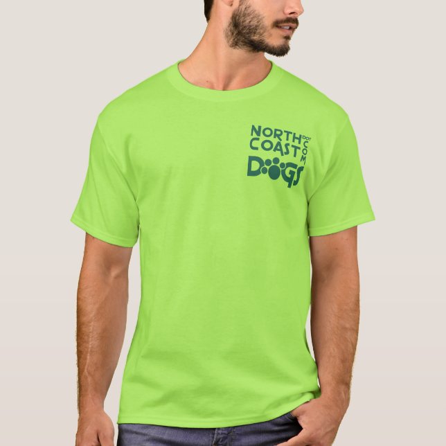 NCD transparentes Taschen-Logo T-Shirt (Vorderseite)