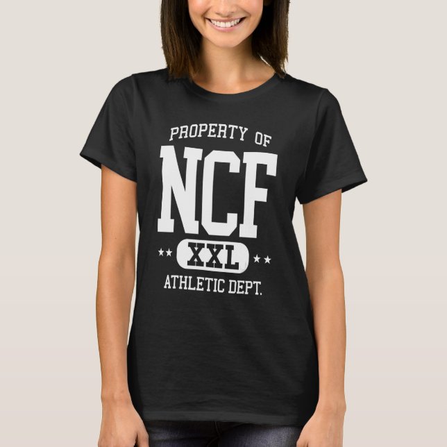NCF Retro Athletic Property Dept T-Shirt (Vorderseite)