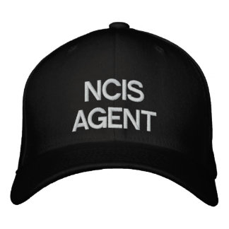 NCIS-AGENT BESTICKTE BASEBALLKAPPE