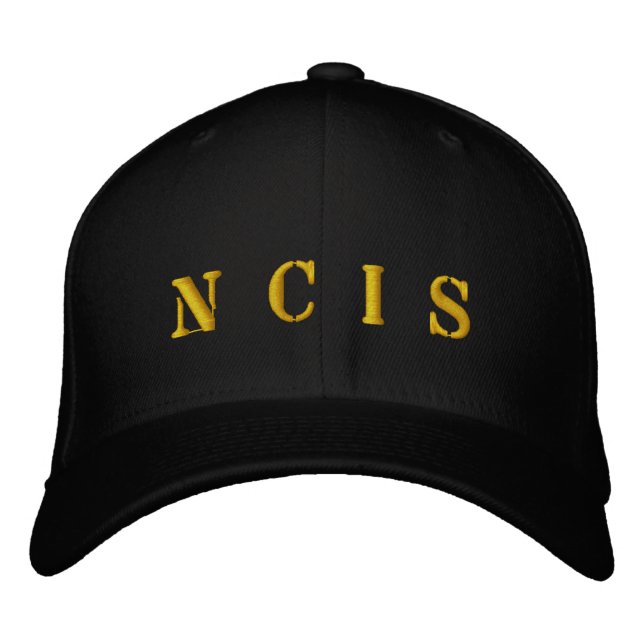 NCIS Hat Bestickte Baseballkappe (Vorderseite)