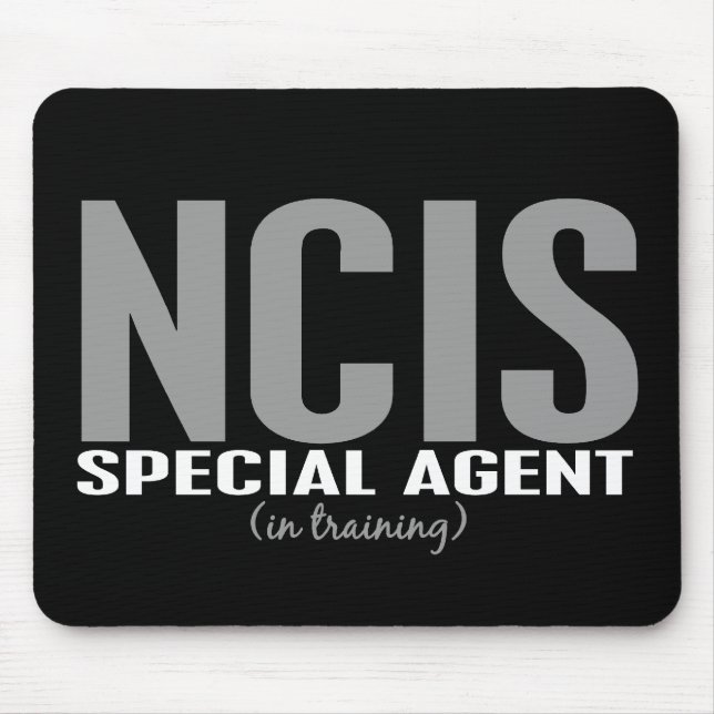 NCIS spezieller Agent in Training 1 Mousepad (Vorne)