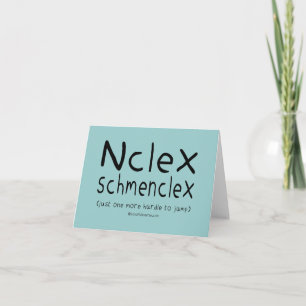 NCLEX Schmenclex-Pflegeprüfung Ankündigung