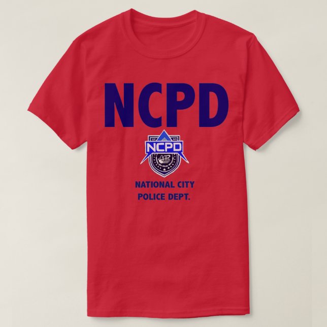 NCPD MERCH T-Shirt (Design vorne)