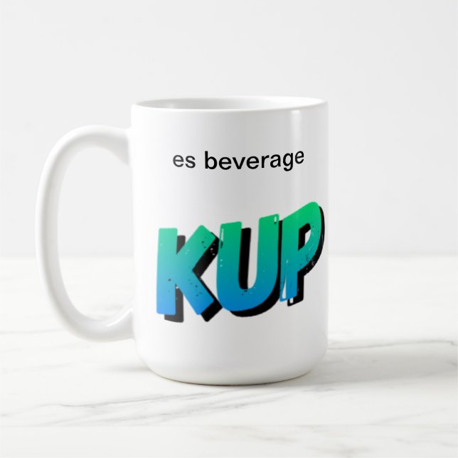ND für ES - Offizielle KUP KLUB-Kaffee-Tasse Kaffeetasse (Links)
