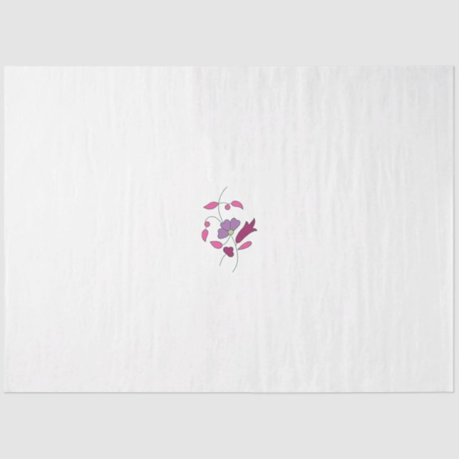 Ndrmc Style, Soft Lila, Jazzberry Jam Seidenpapier (Vorderseite)