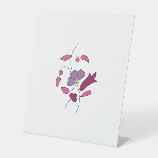 Ndrmc Style, Soft Lila, Jazzberry Jam Sockelschild (Vorderseite)