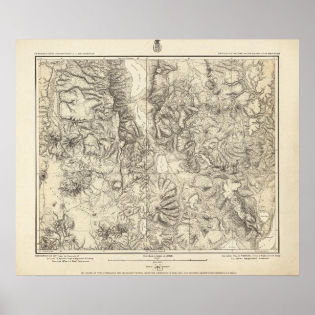 NE Kalifornien und NW Nevada 2 Poster (Vorne)