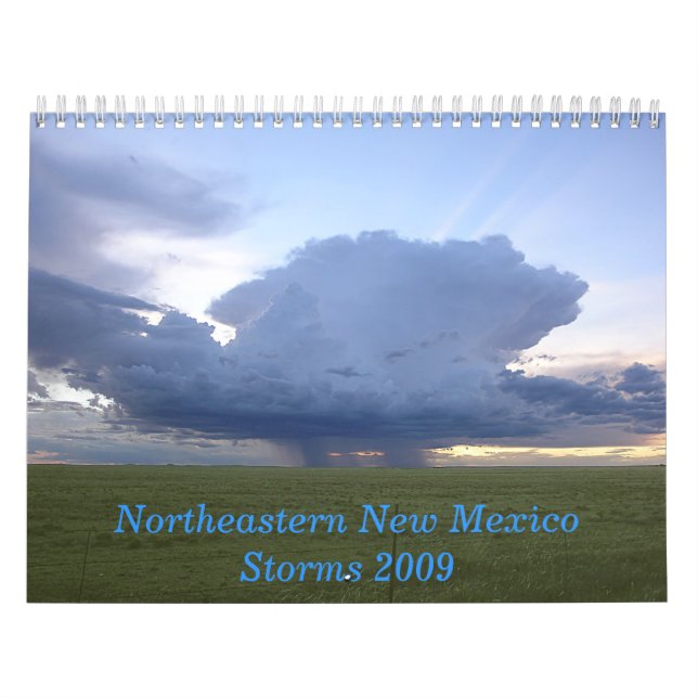 Ne-New Mexiko-Stürme 2009 Kalender (Titelbild)