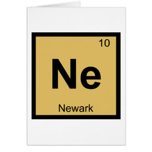 Ne - Newark New Jersey Chemie Periodensystem