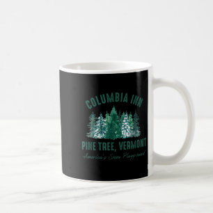 Ne Tree Vermont immer ein weißer Weihnachtsbaum Kaffeetasse