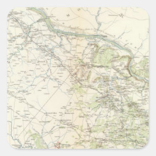 NE Virginia, Washington 1 Quadratischer Aufkleber
