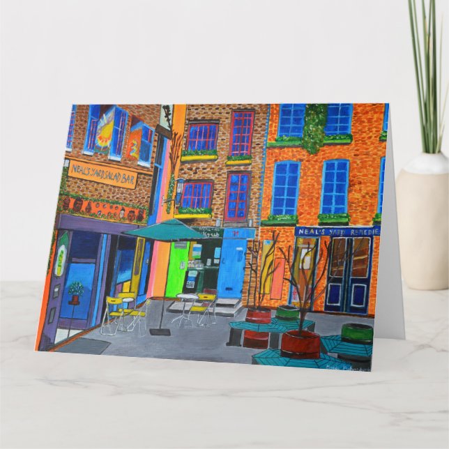 Neal's Yard London Greeting Card Karte (Vorderseite)