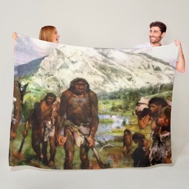 NEANDERTHAL FLEECEDECKE (Beispiel)