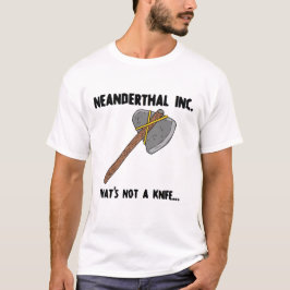 Neanderthal-Messer-T-Shirt T-Shirt