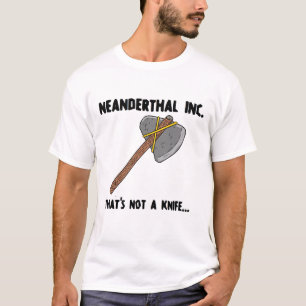 Neanderthal-Messer-T-Shirt T-Shirt