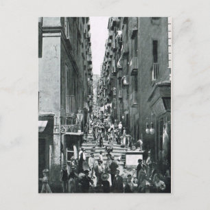 Neapel, 1908, Gradoni di Chiala Postkarte