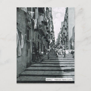 Neapel, 1908, Palonetti S. Lucia Postkarte