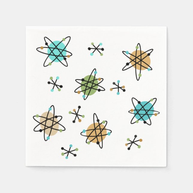 Neapel aus der Mitte des Jahrhunderts Serviette (Vorderseite)