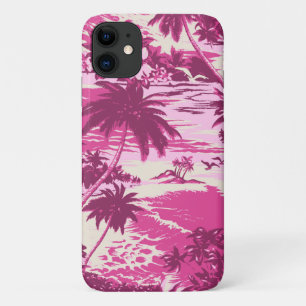 Neapel Bay Hawaiianische Insel Landschaftlich Pink Case-Mate iPhone Hülle