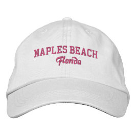 Neapel Beach Florida bestickt mit Baseballhut Bestickte Baseballkappe