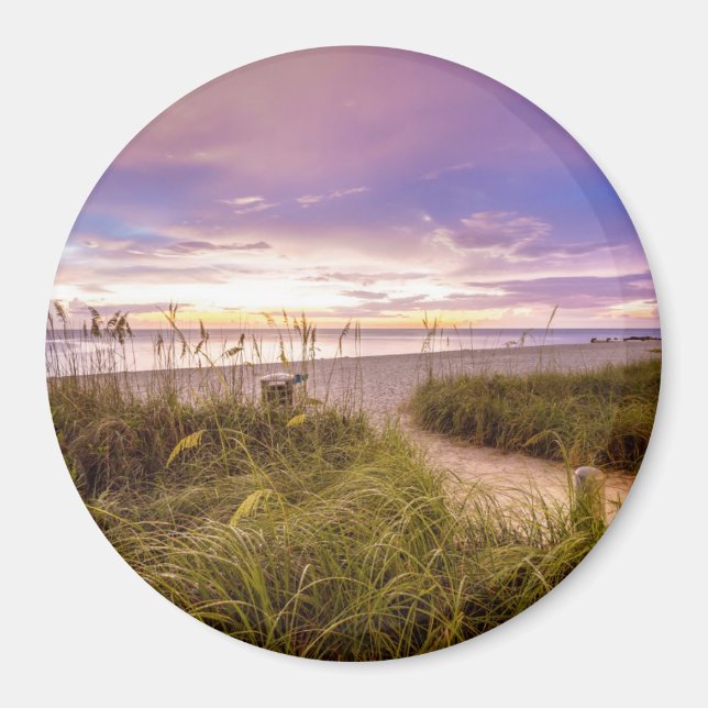 Neapel Beach Shore and Calm Ocean | Florida Magnet (Vorne)