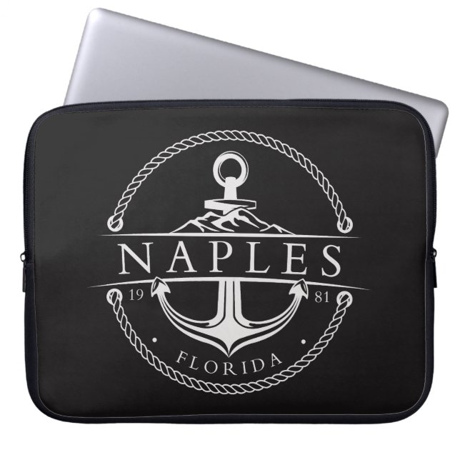 Neapel Florida 1981 Laptopschutzhülle (Vorderseite)