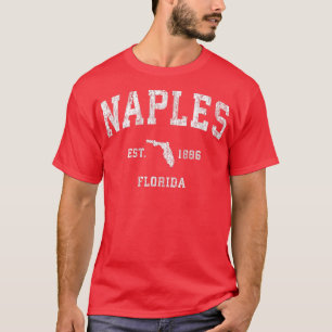 Neapel Florida FL Vintages Sportdesign T-Shirt