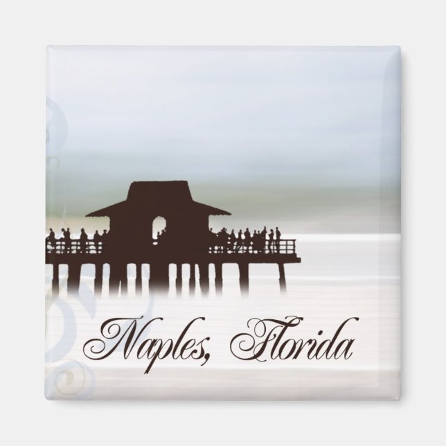 Neapel Florida Magnet (Vorne)