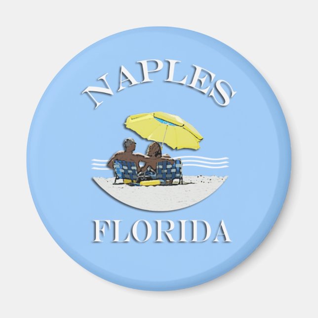 Neapel Florida Magnet (Vorne)