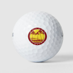 Neapel Florida Palm Trees Beach Golfball
