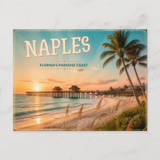 Neapel Florida Postkarte