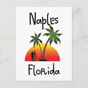 Neapel Florida Postkarte