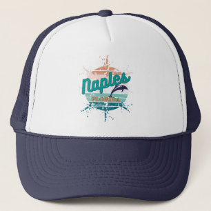 Neapel Florida Retro Vintag explodierender Sonnenu Truckerkappe