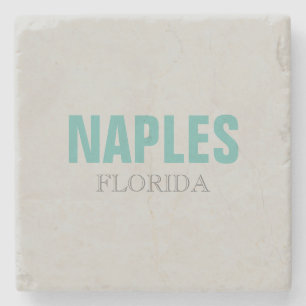 Neapel Florida Strandstil Steinuntersetzer