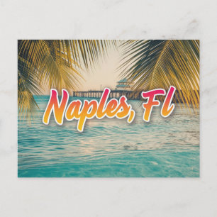 Neapel Florida träumend Postkarte